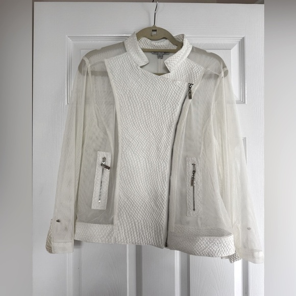 Alberto Makali white Blazer size Large
